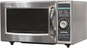 Microondas industrial marca SHARP modelo R-21LCFS, alta resistencia con temporizador de dial. 