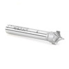 Carbide Tipped Point Cutting Roundover 3/16 R x 3/8 D x 19/64 CH x 1/4 SHK x 1-7/8 Inch Long Router Bit for Beadboards,Amana Tool 56126
