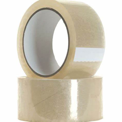 Tape acrílico transparente 2" x 100, caja c/36 rollos 