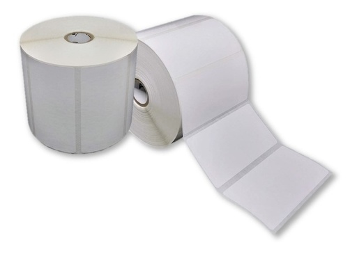 [QA-SMK0301] Rollo de etiqueta permanente Termo-Directa 2.156 X 
1.375, 1 al paso- 400 piezas