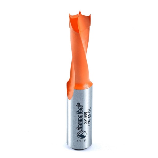 [QA-301008] Brocas de taladro con punta de carburo con punta de carburo 0.315" de diámetro x 2.244" de largo x 0.394" de mano izquierda, Amana Tools