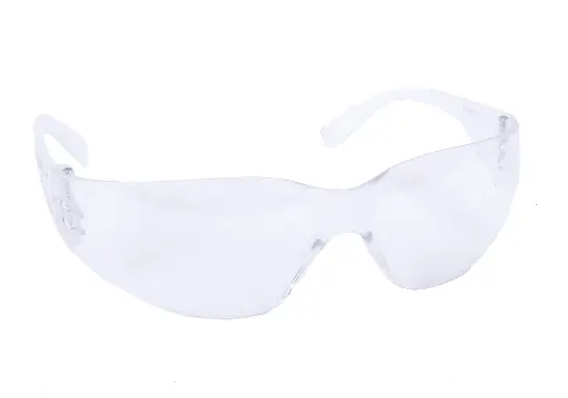 [QA-AL012CL] LENTE DE SEGURIDAD DERMACARE TRANSPARENTE MODELO AL012-CAJA CON 12  PIEZAS