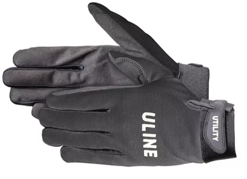 [QA-S-19190BL-M] GUANTE UTILITARIO NEGRO TALLA M (PAR)