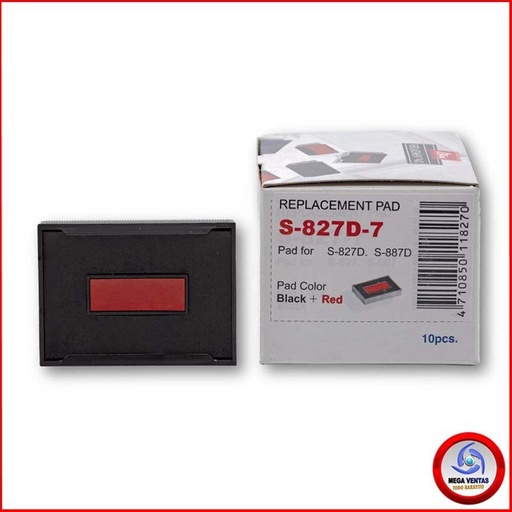 [QA-S827D-COJ] Cojin de repuesto para sello S-827D