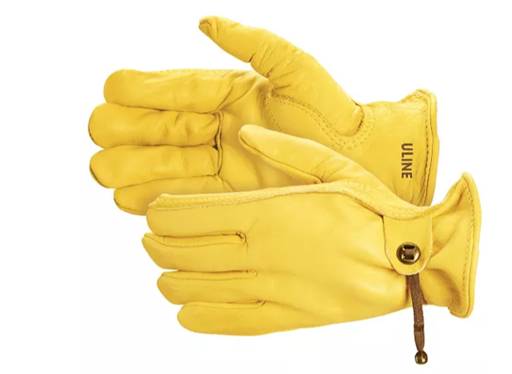 [QA-S-16849M] GUANTES DE CARNAZA DE ALTA CALIDAD -
TALLA M (PAR)