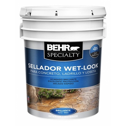 [QA-985] CUBETA DE SELLADOR BEHR 18.90 LITROS, PARA USO EN LOSETA, LADRILLO Y CONCRETO 