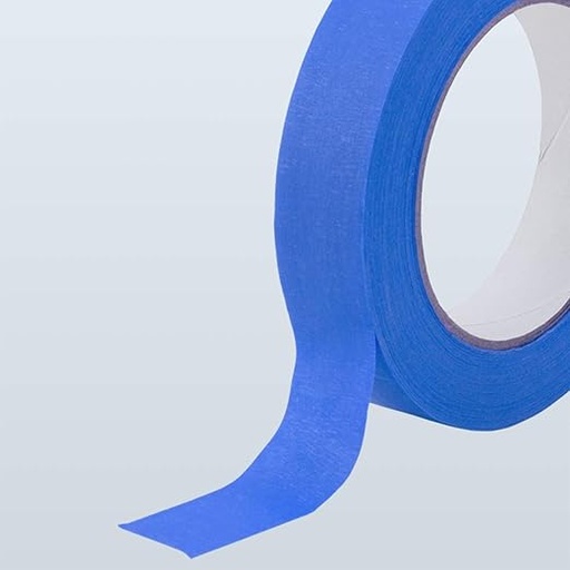 [QA-MASK1BLUE] Rollo de cinta adhesiva masking tape 1"x 55 yardas color azul