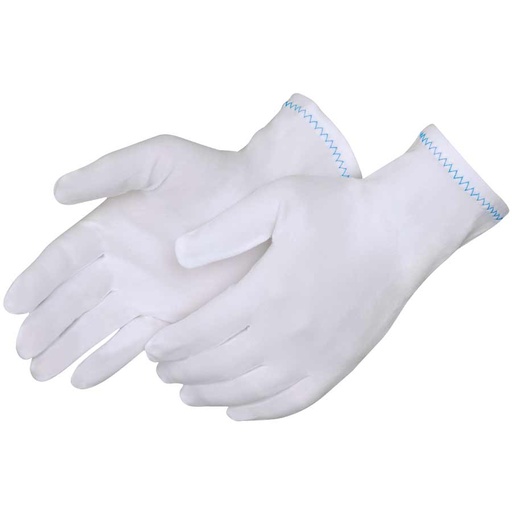 [QA-66-6413-S] GUANTE BLANCO DE NYLON ESTIRABLE (Docena)